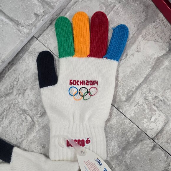 Bosco New Sochi 2014‎ Olympics Adult One Size gloves multicolor - Picture 3 of 7
